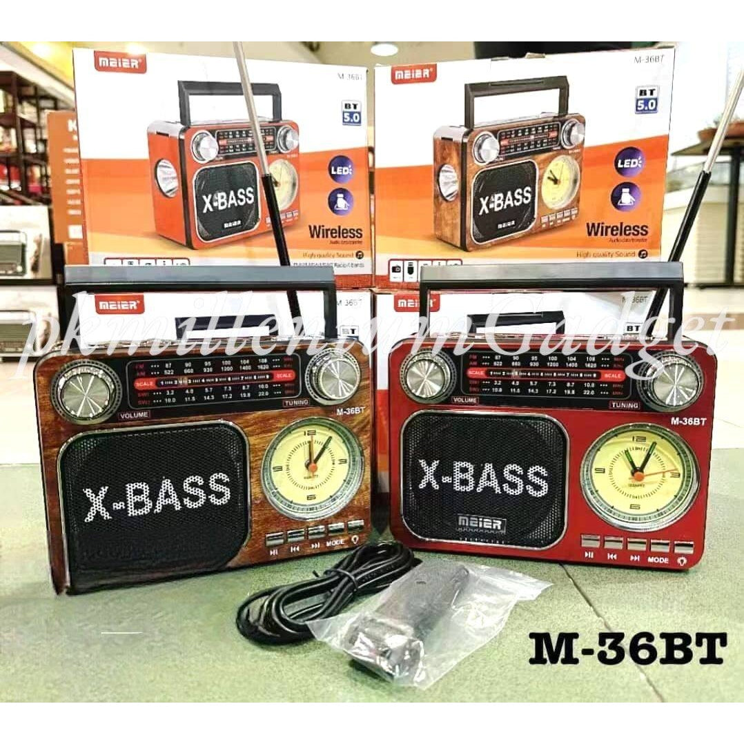 RADIO RETRO AM/FM MEIER M-36BT