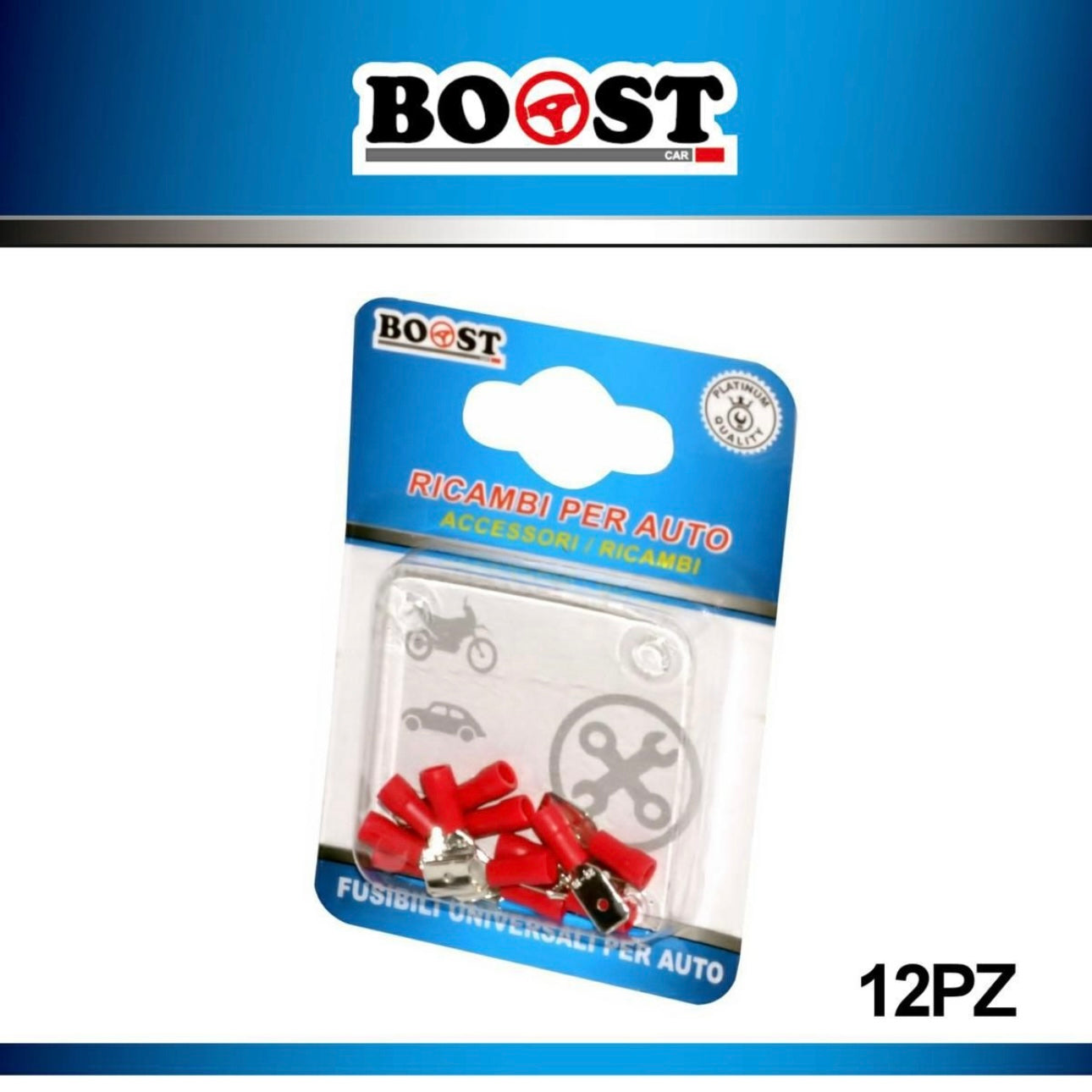 BOOST - pin connectors for cars 12pcs