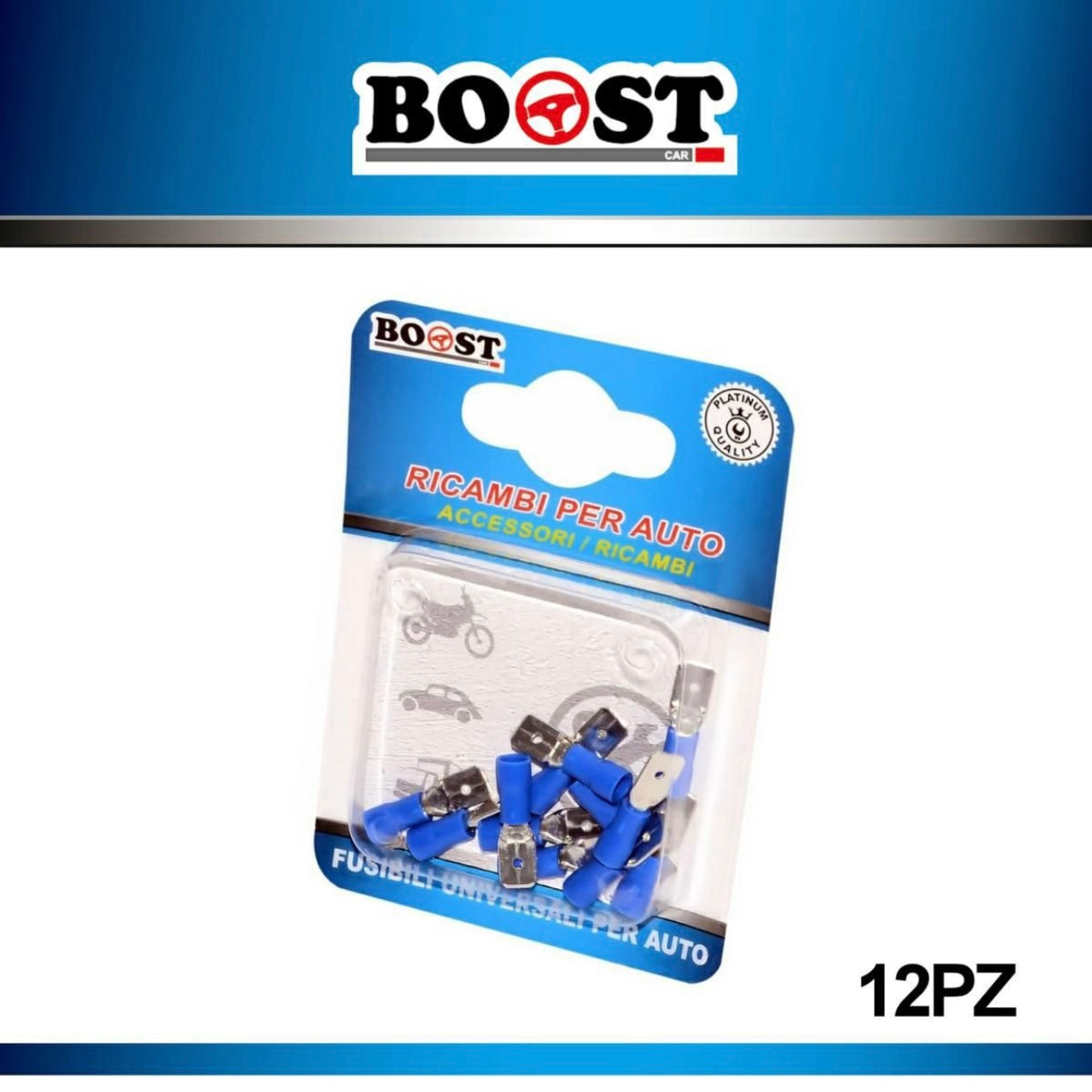 BOOST - pin connectors for cars 12pcs