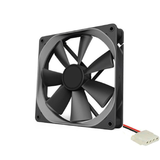 MAXTECH 120mm Universal PC Cooling Fan 12V Black