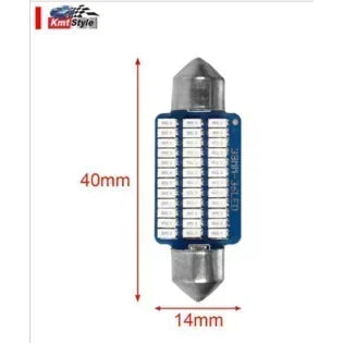 Car Bulbs Canbus LED Blue 1.8W 2pcs 2000451