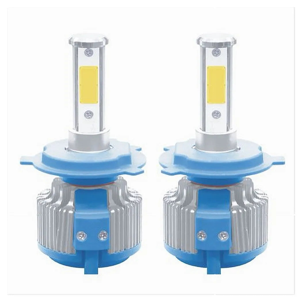 Maxtech Pair of H4 LED Car Replacement Lamps 8000 Lumen 6000k 12v 36w Maxtech 360-h4