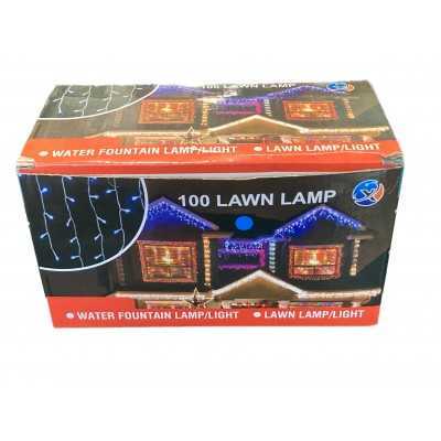 Mini blue LED fountain lights, 100 lights, suitable for indoor and outdoor use