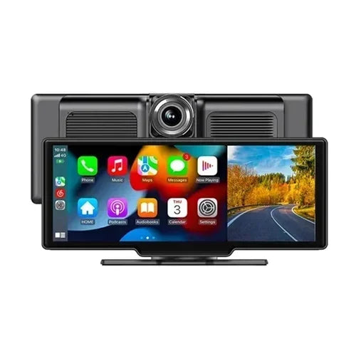 ANDOWL 10.5″ Universal Car Dashboard Monitor with Bluetooth 4K Andowl Q-CA600 – Black