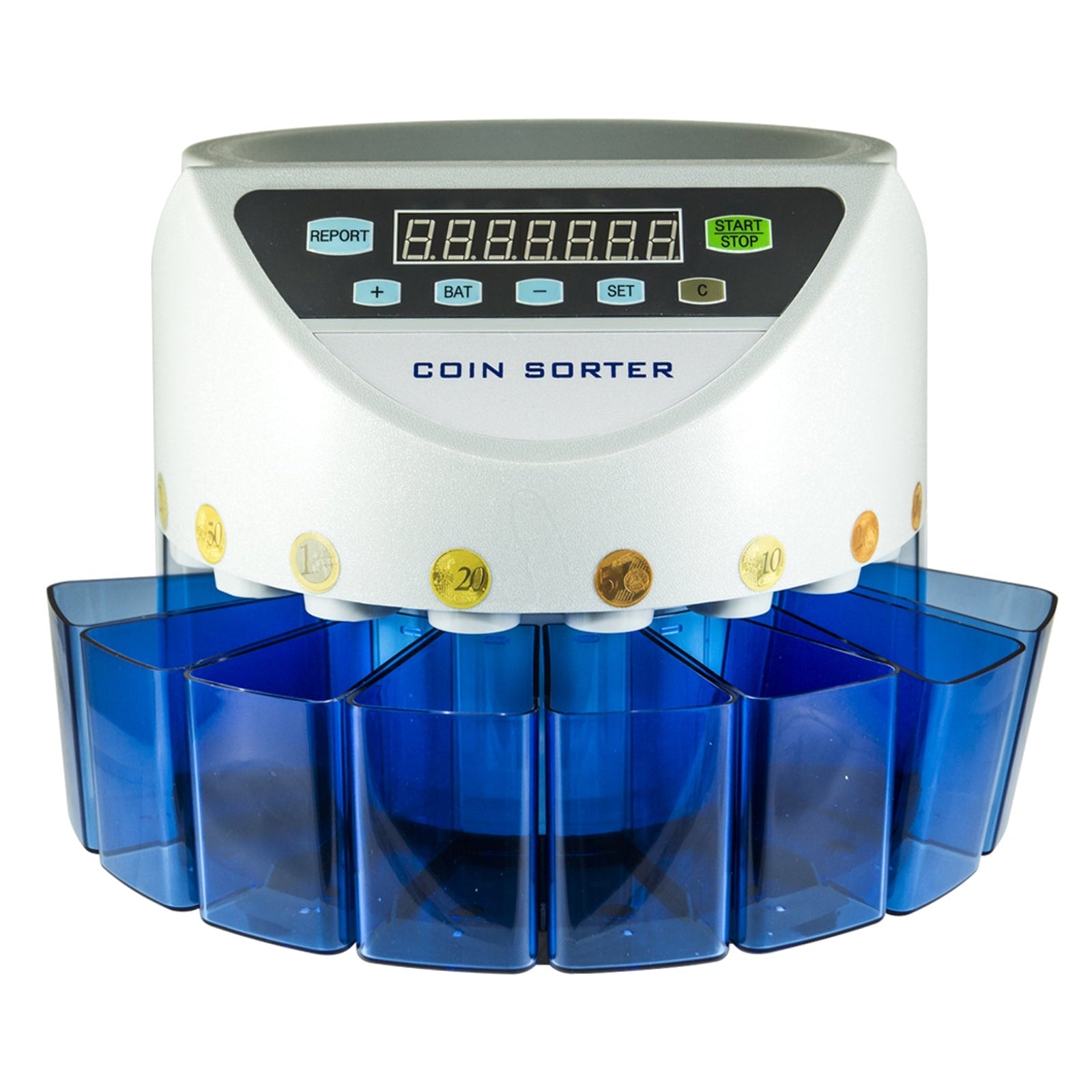 Electric Coin Sorter and Counter