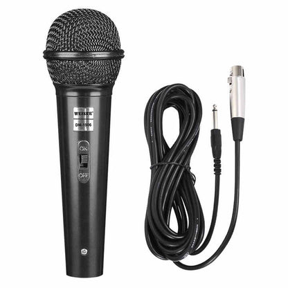 Weisre M-1906 Wired Microphone Rugged Durability And clear Vocals