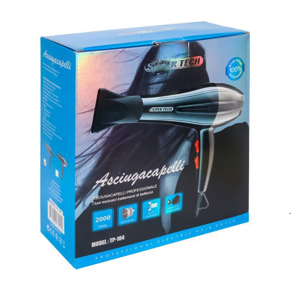 SUPER TECH Professional Hair Drier 2000W