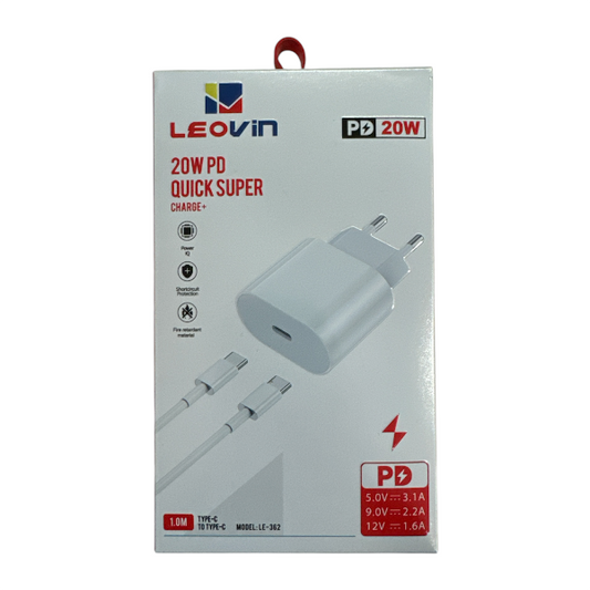 LEOVIN - Quick Super Charger 20W Type C