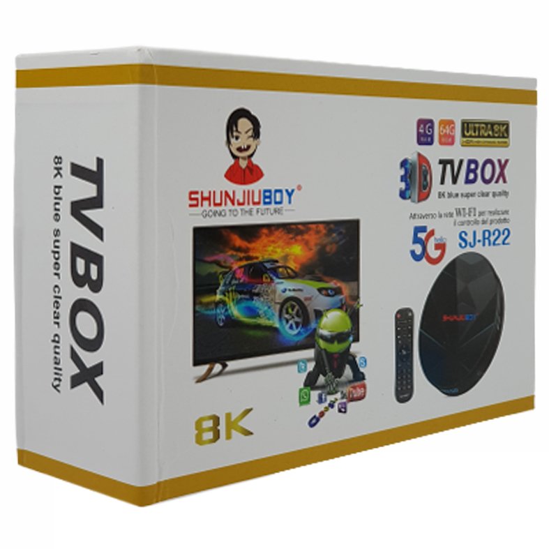 SHUNJUBOY TV BOX ULTRA 8K SJ-R22