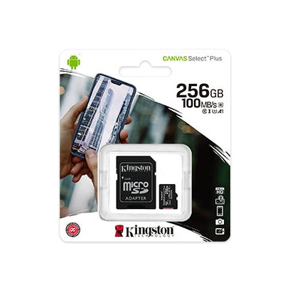 KINGSTON Canvas Select Plus MicroSD Card + SD Adapter