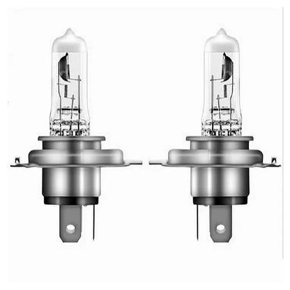 Maxtech - Car Bulbs H4 60/55w 12v White Light Halogen Replacement H4-b001
