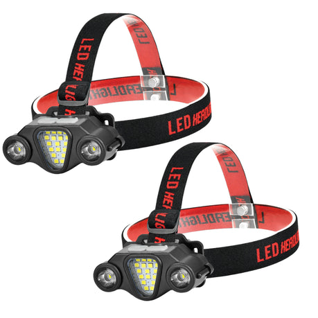 ANDOWL - High Light Head Lamp, rechargeable