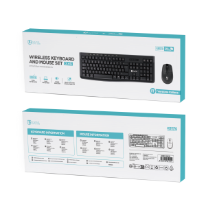 UNI - Wireless Keyboard and Mouse Set 2.4G