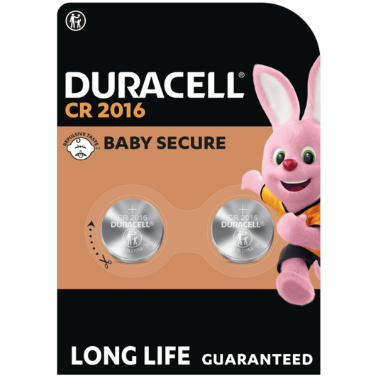 DURACELL Lithium Coin Batteries 3V 2 pieces